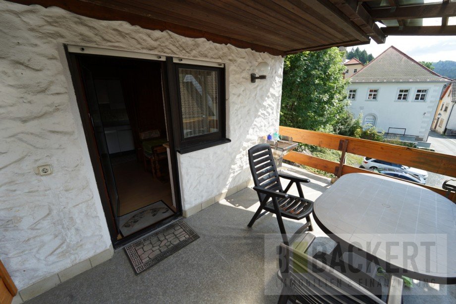 Terrasse Einfamilienhaus Wallenfels