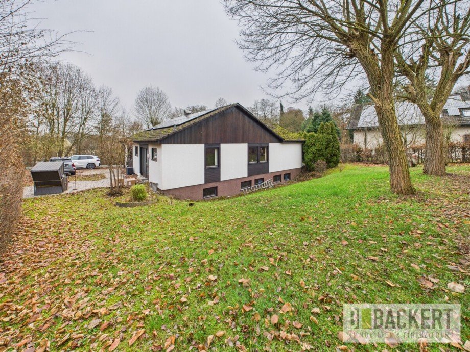 Gartenbereich Einfamilienhaus Bayreuth