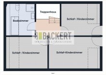 Grundriss Dachgeschoss Gepflegtes und gro�z�giges Reihenmittelhaus in Burgkunstadt. Frei ab sofort!