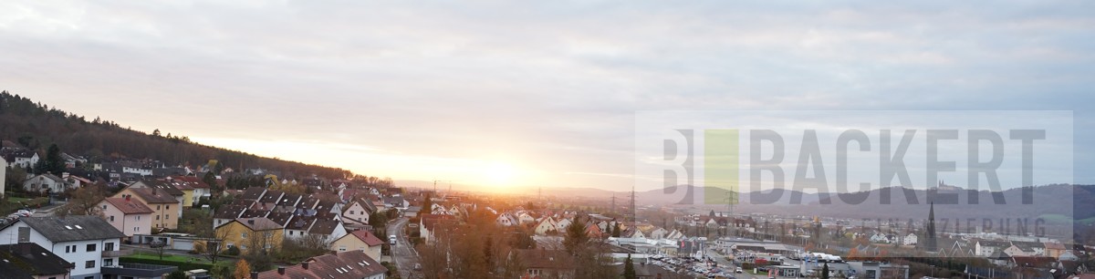 Ausblick Penthousewohnung Lichtenfels