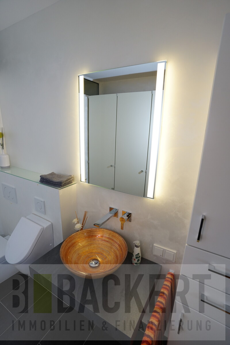 G�ste-WC Obergeschoss Einfamilienhaus Waldsassen