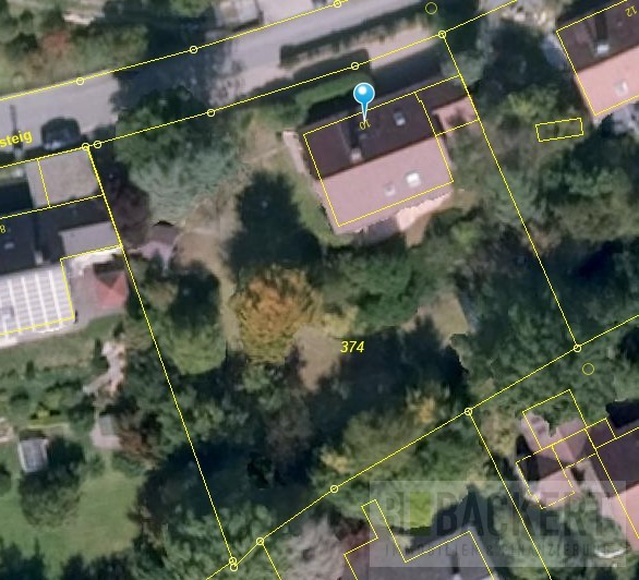 Luftbild Einfamilienhaus Kulmbach