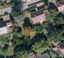 Luftbild Gro�es Einfamilienhaus in Toplage von Burghaig.