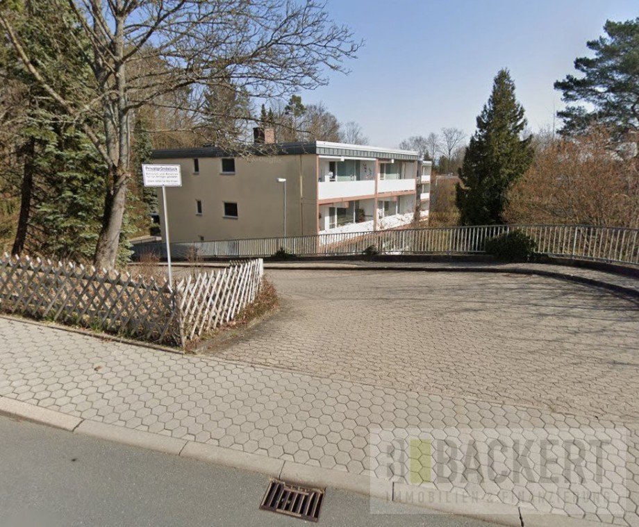 Zufahrt zur Wohnanlage Erdgeschosswohnung Bayreuth