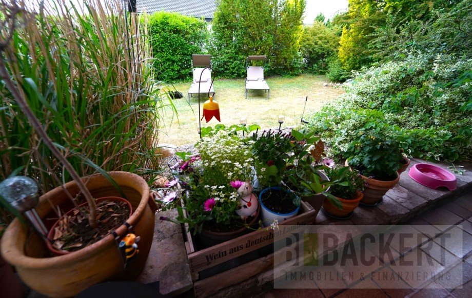 Terrassenbereich Zweifamilienhaus Burgkunstadt