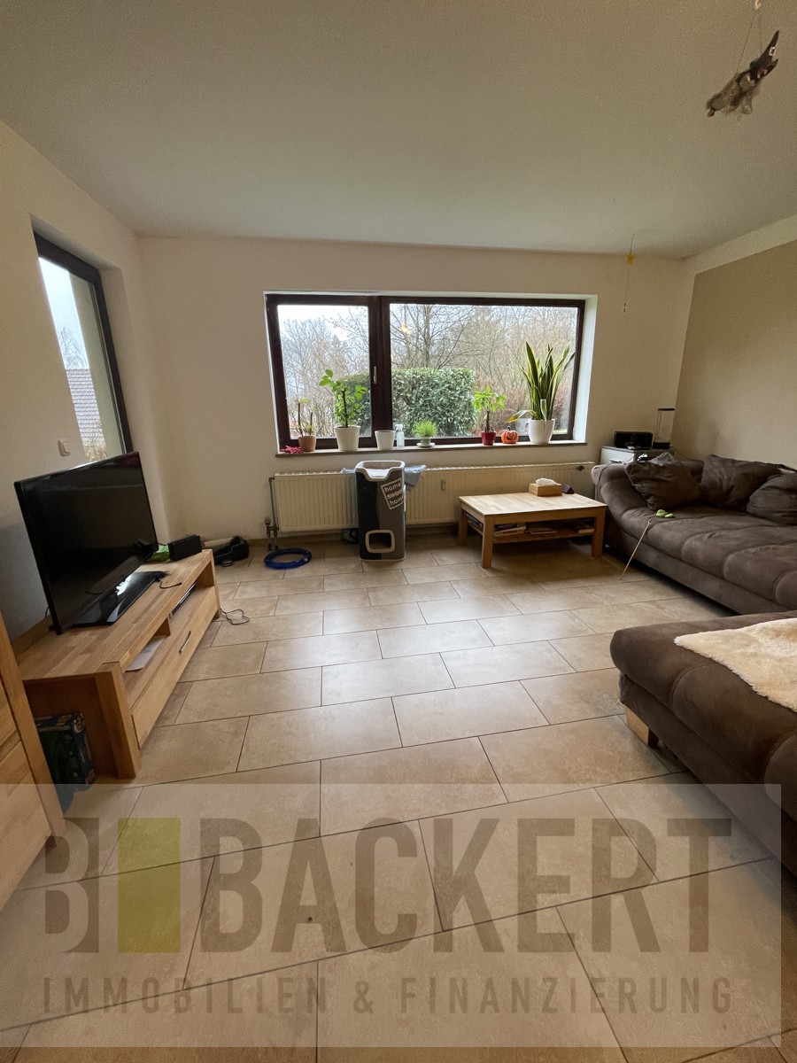 Wohnzimmer Souterrainwohnung Kulmbach