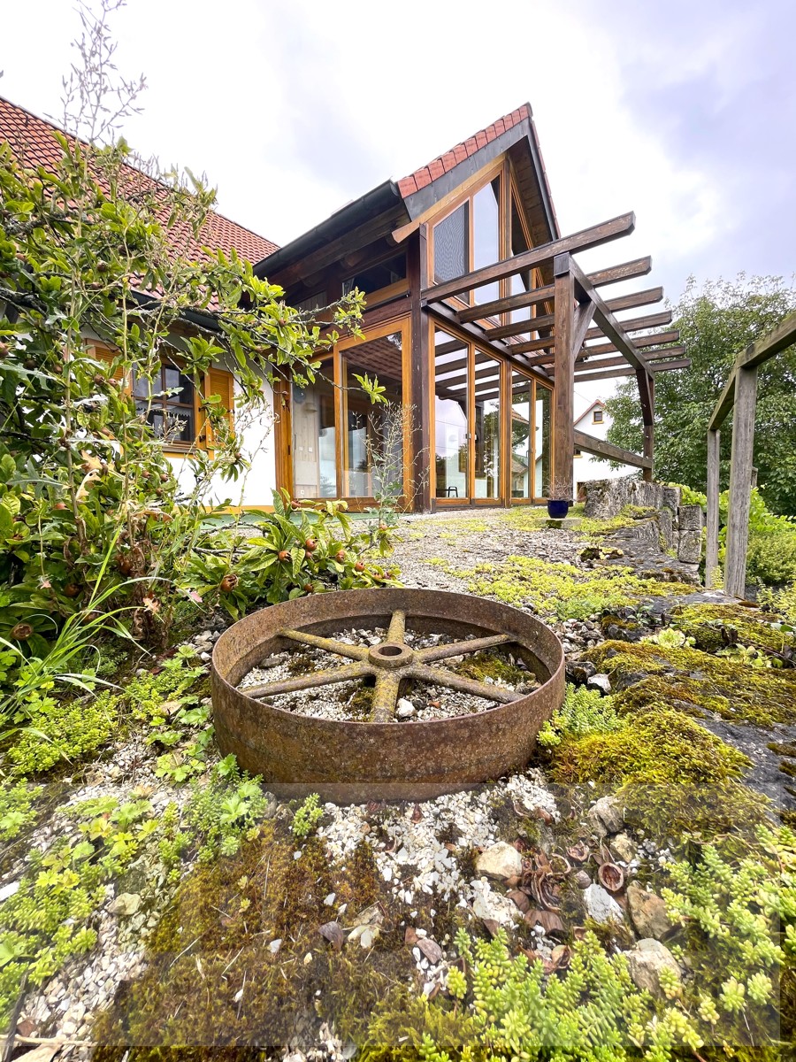 Ansicht Gartenseite Einfamilienhaus Weismain