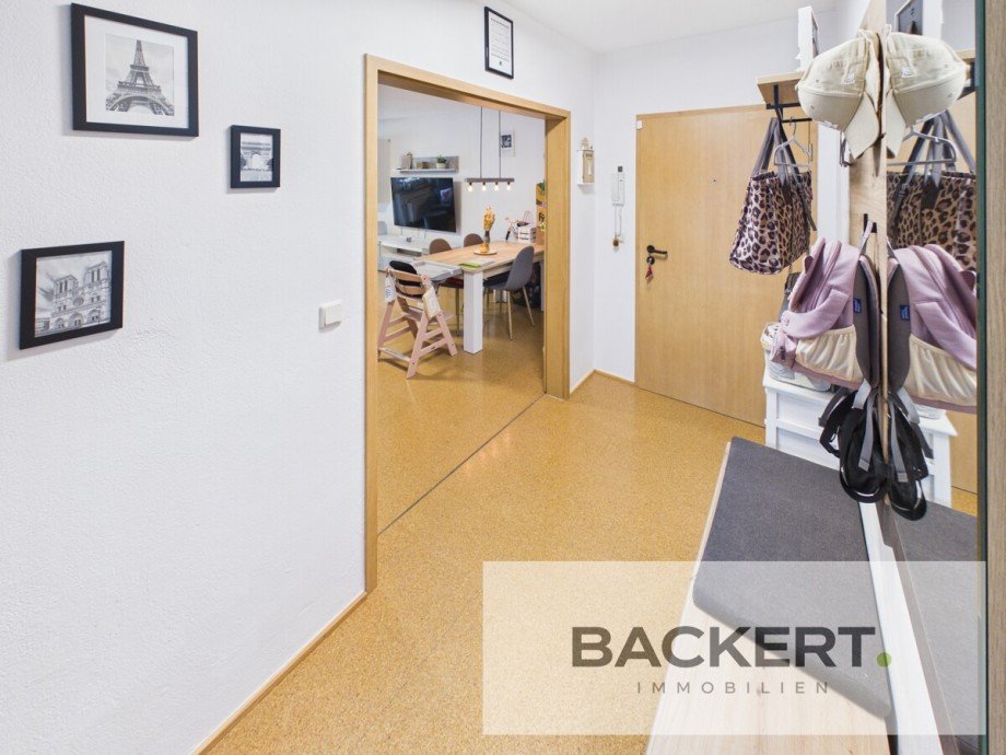 Flurbereich Dachgeschosswohnung Weismain