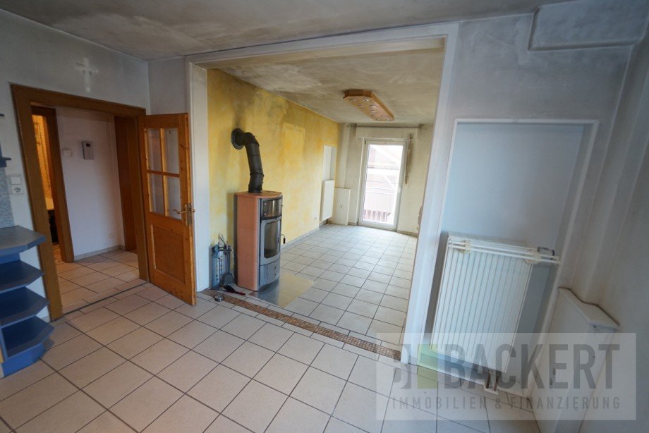 K�che u. Wohnzimmer Doppelhaush�lfte Redwitz a.d. Rodach