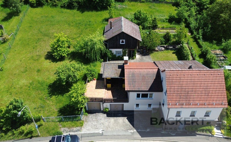 Luftaufnahme Einfamilienhaus Altenkunstadt / Woffendorf