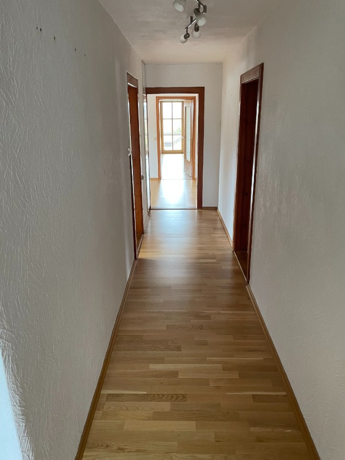 Flurbereich Dachgeschosswohnung Kulmbach