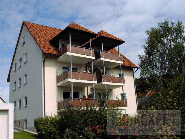 Ansicht Dachgeschosswohnung Mainleus / Hornschuchshausen