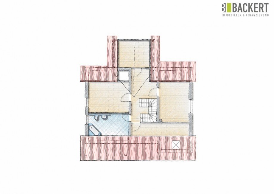 Grundriss Dachgeschoss Einfamilienhaus Weismain