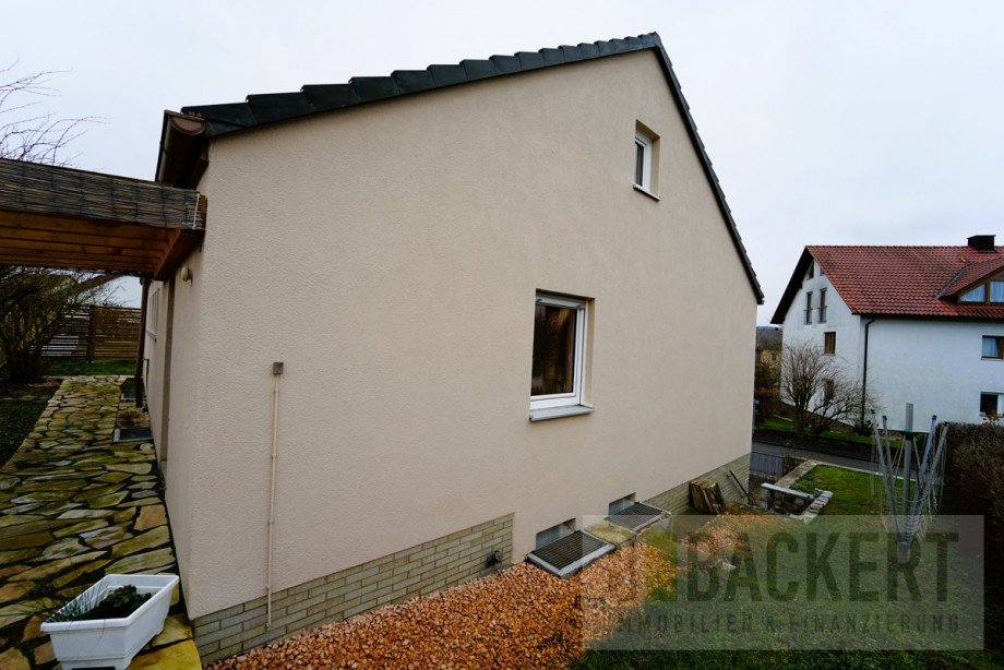 Seitenansicht Wohnhaus Einfamilienhaus Burgkunstadt