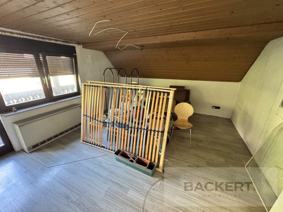 Wohnzimmer DG Zweifamilienhaus Untersteinach