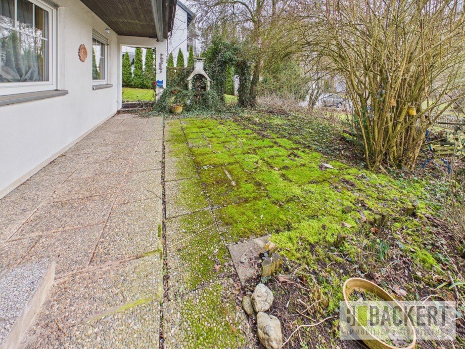 vordere Terrasse Einfamilienhaus Kulmbach / Mangersreuth