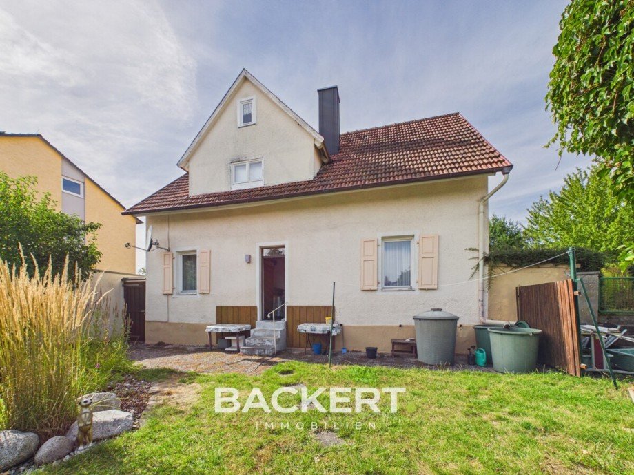 Ansicht Gartenseite Einfamilienhaus Burgkunstadt
