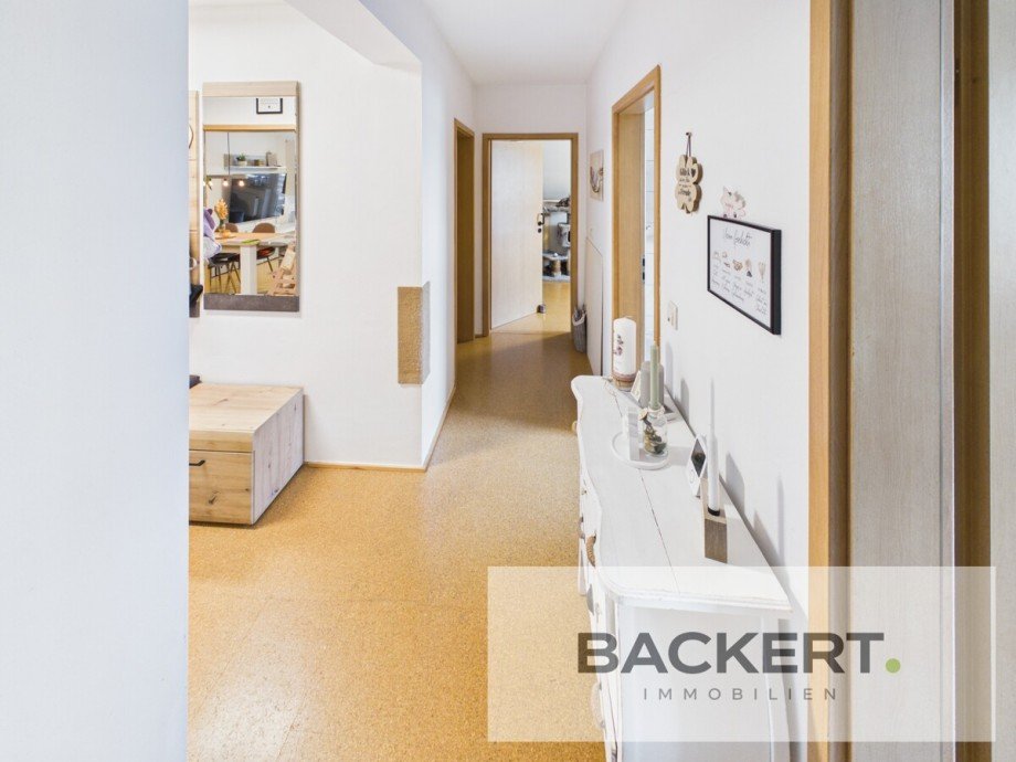 Flurbereich Dachgeschosswohnung Weismain