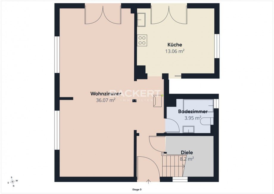Grundriss Erdgeschoss Einfamilienhaus Altenkunstadt