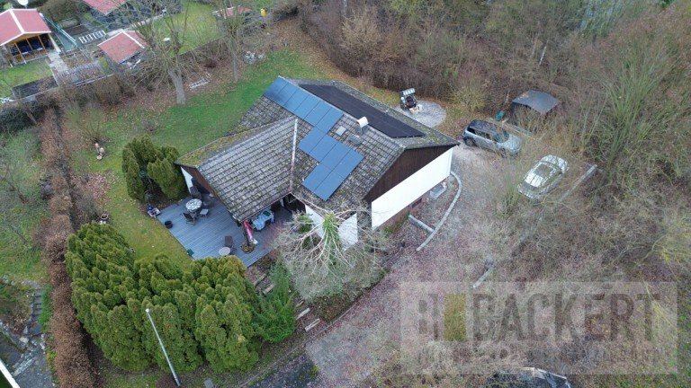 Luftaufnahme Bayreuth Einfamilienhaus Ger�umiger Bungalow unweit der Wilhelminenaue!