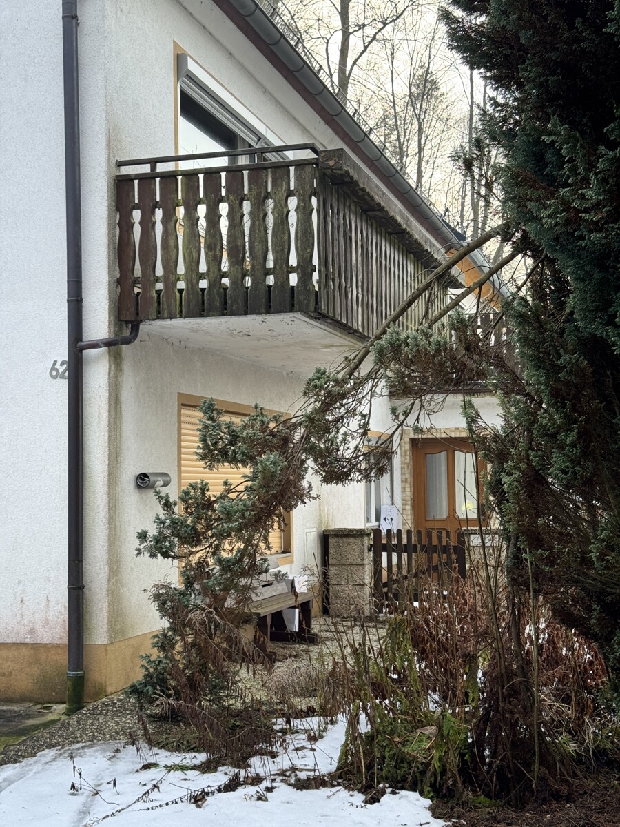 Hauszugang Doppelhaush�lfte Aufse�