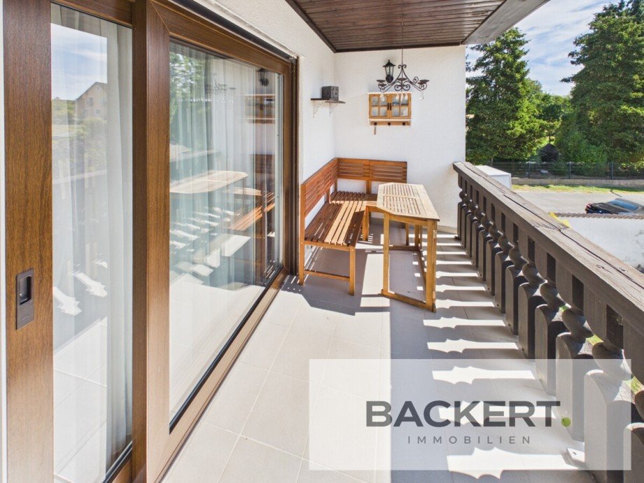 Balkon Zweifamilienhaus Wiesau / Sch�nhaid