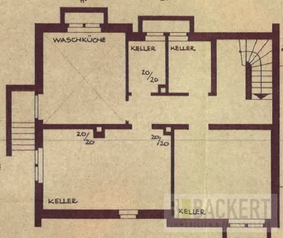 Grundriss KG Zweifamilienhaus Kulmbach