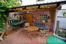 Terrasse Charmante Doppelhaush�lfte mit gro�em Gartenbereich