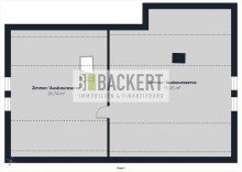 Grundriss Dachgeschoss Ger�umiges Wohnhaus mit Ausbaureserve in Kulmbach - Wohnen und Arbeiten unter einem Dach