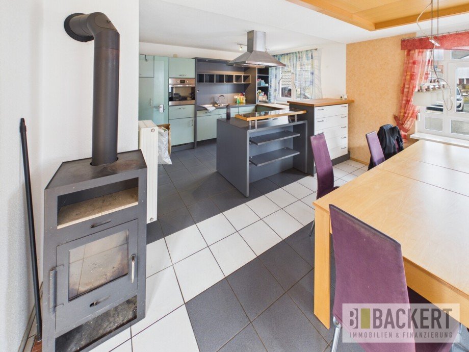 Esszimmer/K�che EG Einfamilienhaus Steinwiesen / Nurn