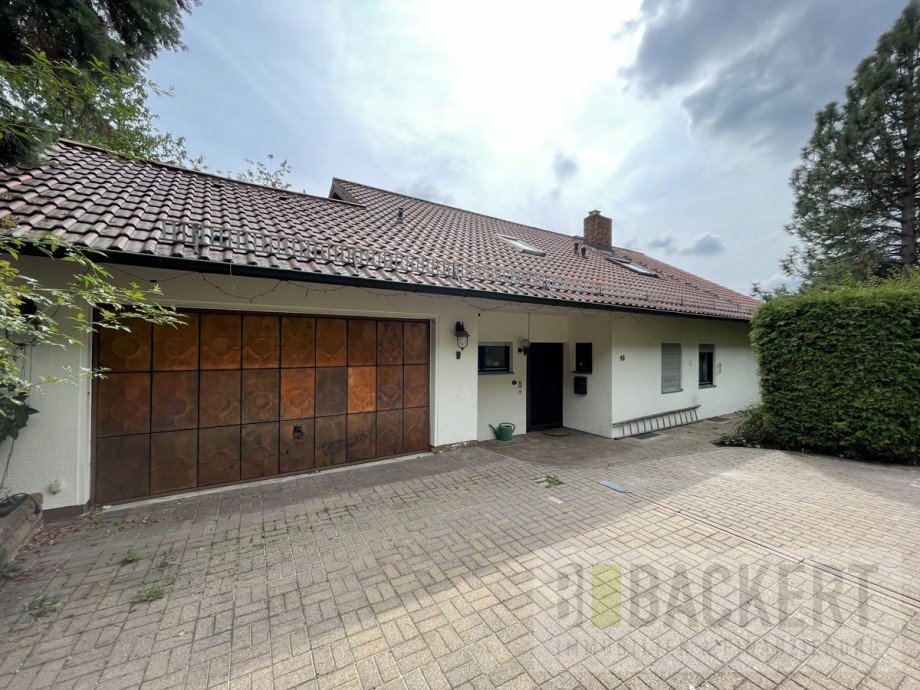 Eingangsbereich mit Garage Einfamilienhaus Kulmbach