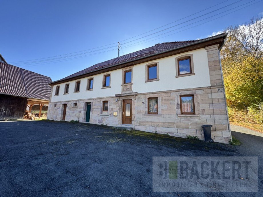 Ansicht Hofseite Einfamilienhaus Kulmbach / L�sau