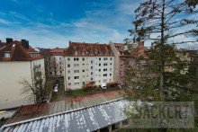 Aussicht Wohnung Helles & renoviertes 1-Zimmer-Appartement in Schwabing-West - frei ab sofort!