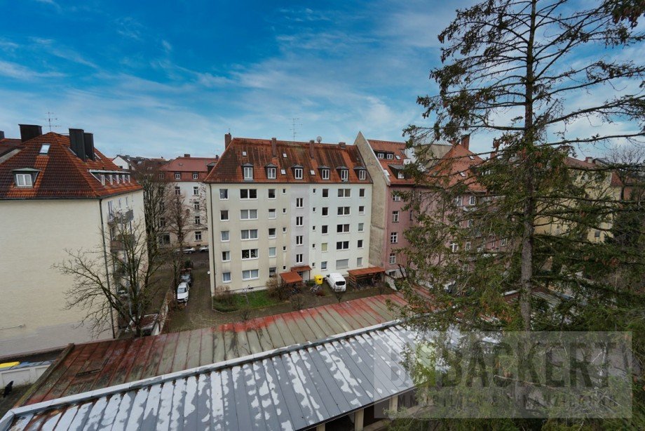 Aussicht Wohnung Dachgeschosswohnung M�nchen